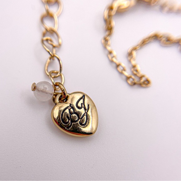 Betsey Johnson Signed Sea Turtle Pendant Necklace w/ Faux Pearls and Rhinestones - Picture 13 of 14